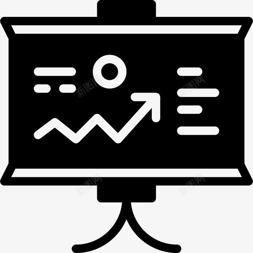 演示文稿office91实心图标svg_新图网 https://ixintu.com office91 实心 演示文稿