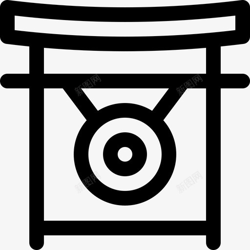 GongNinja5线性图标svg_新图网 https://ixintu.com Gong Ninja5 线性