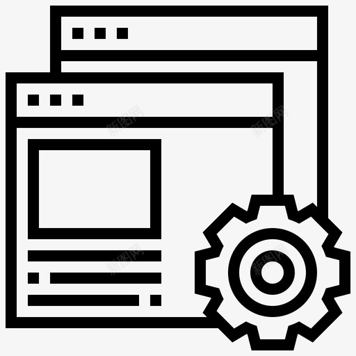 前端信息设置图标svg_新图网 https://ixintu.com 信息 前端 在线marketplaceline 系统 设置