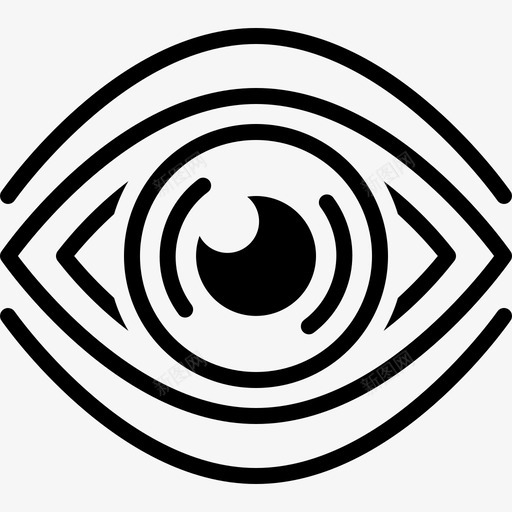 看见观察仔细观察图标svg_新图网 https://ixintu.com 仔细观察 看见 观察