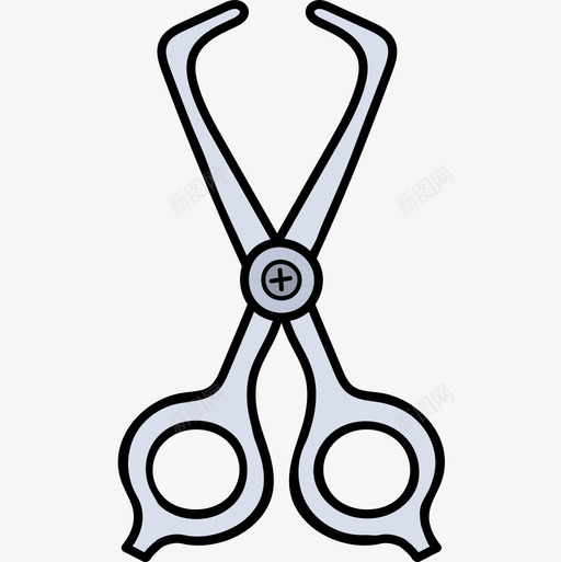 口腔道具医疗器械17彩色图标svg_新图网 https://ixintu.com 医疗器械17 口腔道具 彩色