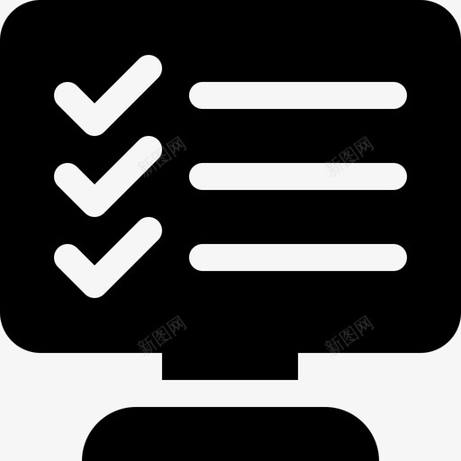 考试在线学习4满分图标svg_新图网 https://ixintu.com 在线学习4 满分 考试