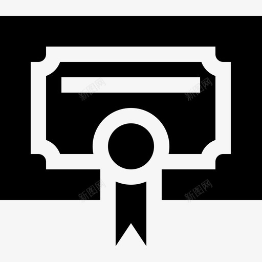 证书建筑11已填写图标svg_新图网 https://ixintu.com 已填写 建筑11 证书