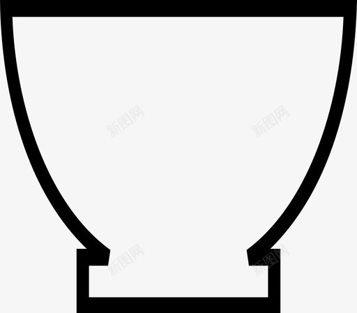碗饭碗容器图标svg_新图网 https://ixintu.com 容器 汤碗 碗 饭碗