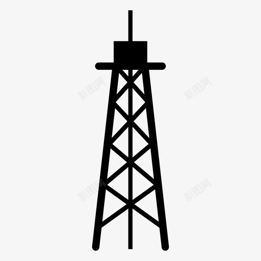 汽油塔gaz海上起重机图标svg_新图网 https://ixintu.com gaz 塔机 汽油塔 泵千斤顶 海上起重机