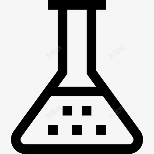 Flask商业和金融42直系图标svg_新图网 https://ixintu.com Flask 商业和金融42 直系