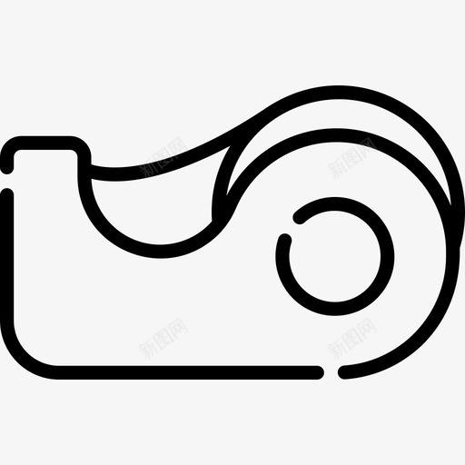 磁带回学校44直线图标svg_新图网 https://ixintu.com 回学校44 直线 磁带