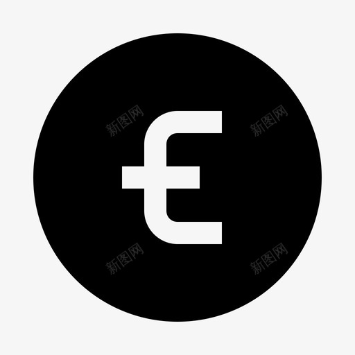 欧元硬币金融图标svg_新图网 https://ixintu.com 欧元 硬币 货币 金融 金融字形 金融科技