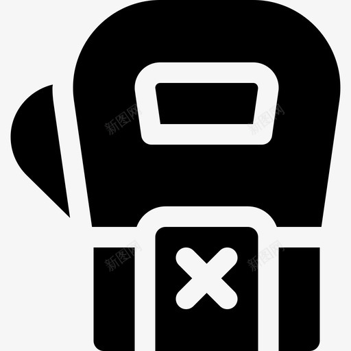 手套武术5填充图标svg_新图网 https://ixintu.com 填充 手套 武术5