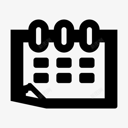 日历营养成分svg_新图网 https://ixintu.com 日历营养成分