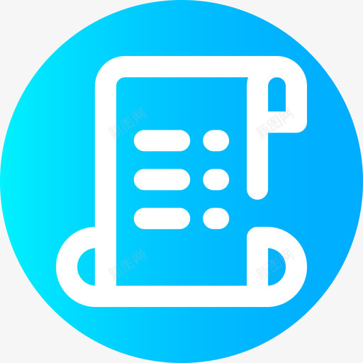 发票电子商务87通知图标svg_新图网 https://ixintu.com 发票 电子商务87 通知