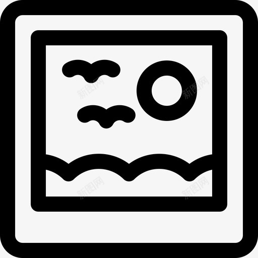 邮政旅游应用程序16线性图标svg_新图网 https://ixintu.com 旅游应用程序16 线性 邮政