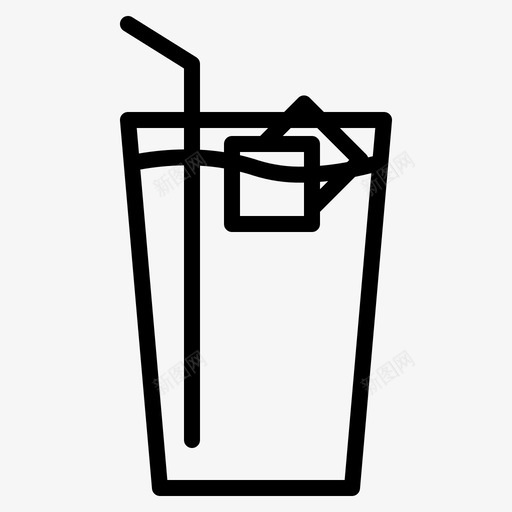 一杯水咖啡杯子图标svg_新图网 https://ixintu.com 一杯水 咖啡 喝咖啡 回家 放松 杯子 饮料