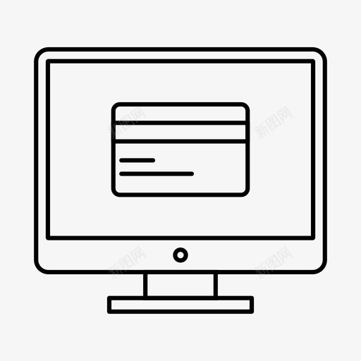 信用卡自动取款机银行图标svg_新图网 https://ixintu.com 信用卡 液晶显示器 电子商务 自动取款机 银行