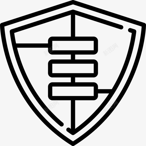 屏蔽gdpr9线性图标svg_新图网 https://ixintu.com gdpr9 屏蔽 线性