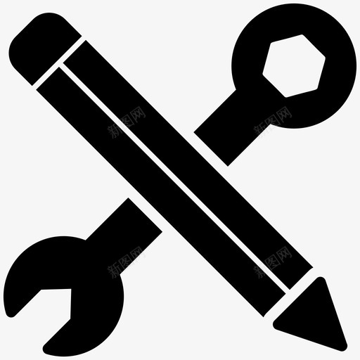 设置工具构造工具桌面选项图标svg_新图网 https://ixintu.com 手动工具 搜索引擎优化和网页字形图标 构造工具 桌面选项 维护工具 设置工具