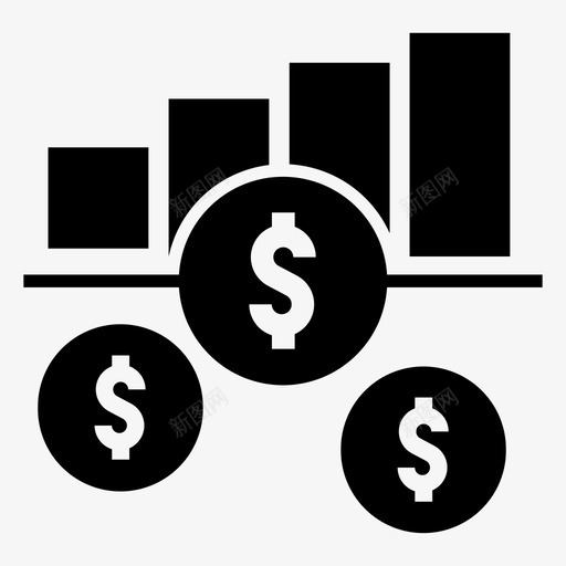 美元流动性业务现金图标svg_新图网 https://ixintu.com 业务 现金 美元流动性 财务 进展