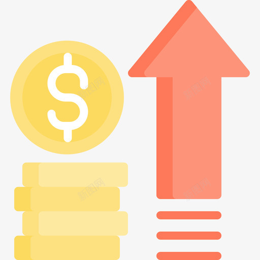 资金投资12持平图标svg_新图网 https://ixintu.com 投资12 持平 资金