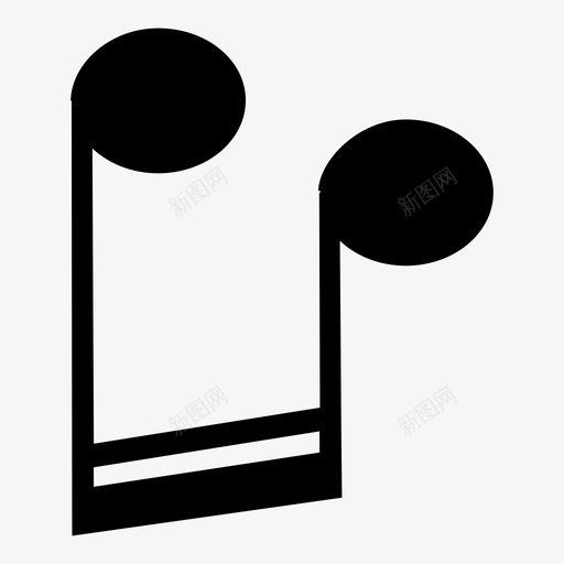 音符音乐唱歌图标svg_新图网 https://ixintu.com 唱歌 音乐 音符