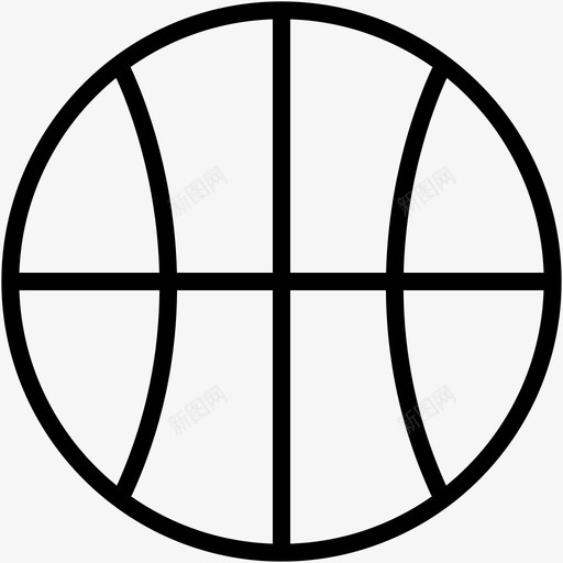 运动球篮球运动用球图标svg_新图网 https://ixintu.com 篮球 运动球 运动用球