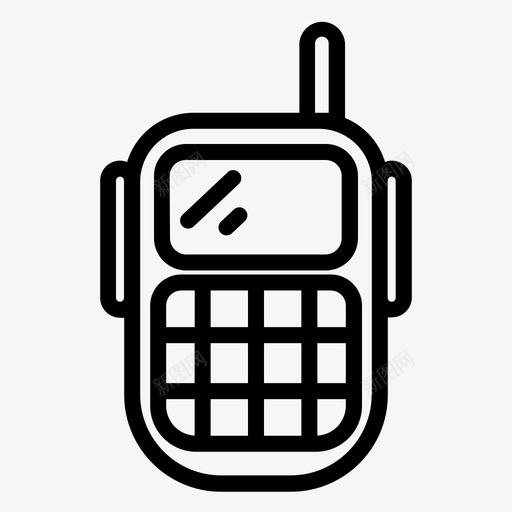 手机通讯科技图标svg_新图网 https://ixintu.com 手机 省力卫士 科技 通讯
