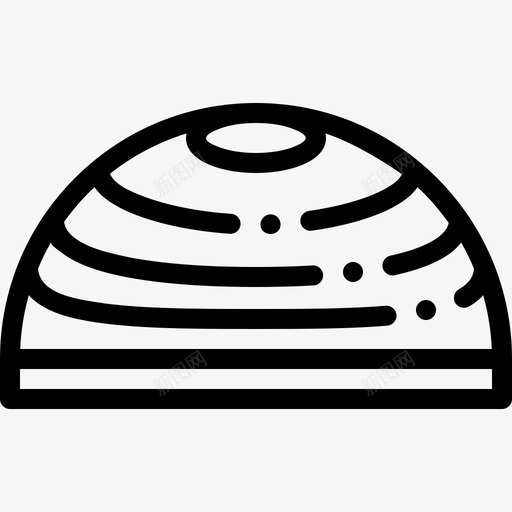 博苏球健身56直线型图标svg_新图网 https://ixintu.com 健身56 博苏球 直线型