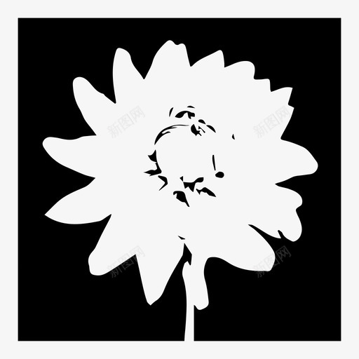 花花束花园图标svg_新图网 https://ixintu.com 夏天 真正的花 自然 花 花园 花束