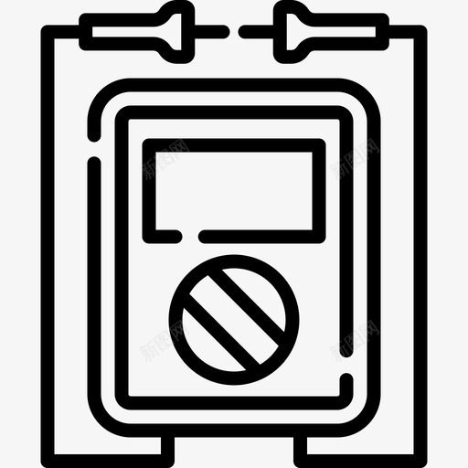 检测仪工具箱6线性图标svg_新图网 https://ixintu.com 工具箱6 检测仪 线性