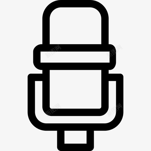 传声器广告8线性图标svg_新图网 https://ixintu.com 传声器 广告8 线性