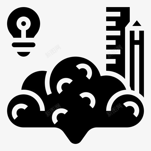 想法头脑优秀图标svg_新图网 https://ixintu.com 优秀 图形设计字形 头脑 想法 知识 聪明