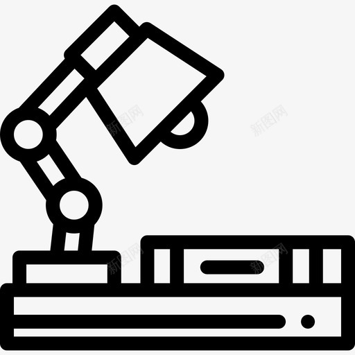 台灯家庭和生活9线性图标svg_新图网 https://ixintu.com 台灯 家庭和生活9 线性
