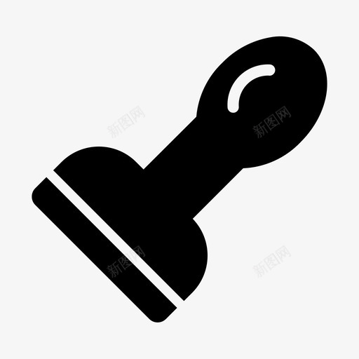 盖章承兑业务图标svg_新图网 https://ixintu.com 业务 办公室 承兑 标记 盖章