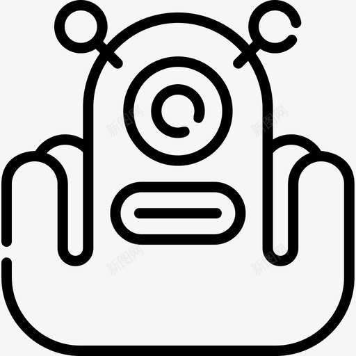 外星人科幻小说16直系图标svg_新图网 https://ixintu.com 外星人 直系 科幻小说16