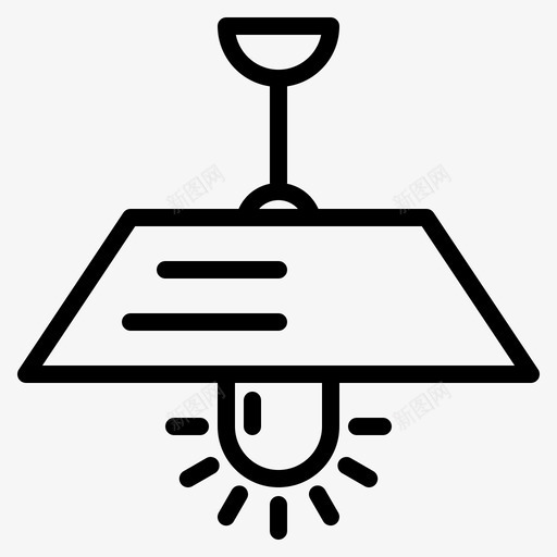 灯灯泡电子图标svg_新图网 https://ixintu.com 创意 灯 灯泡 热 照明 电子