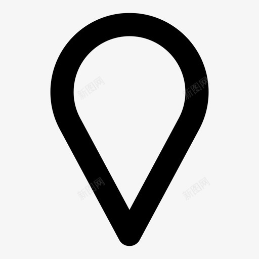 点gps地图图标svg_新图网 https://ixintu.com gps 地图 地图针 标记 点