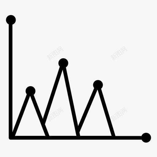 图表面积图业务图标svg_新图网 https://ixintu.com 业务 图表 报告 日历和图表 统计 面积图