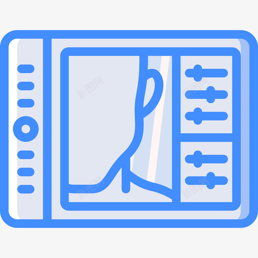 图形板图像3蓝色图标svg_新图网 https://ixintu.com 图像3 图形板 蓝色