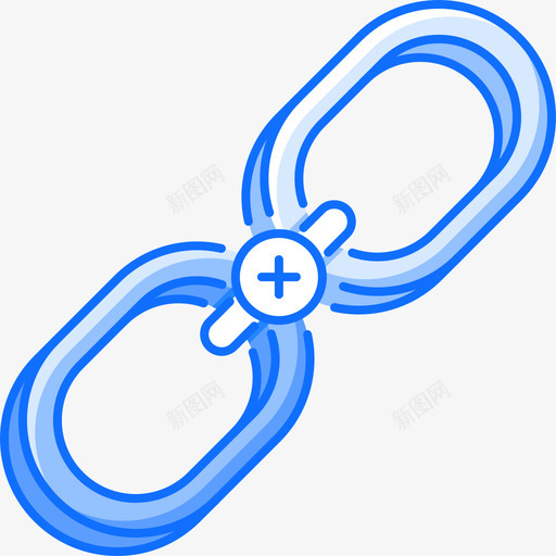 链接seo65蓝色图标svg_新图网 https://ixintu.com seo65 蓝色 链接