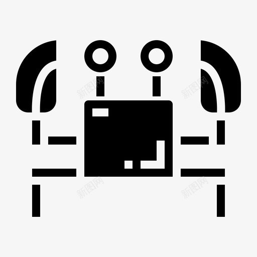 螃蟹动物海洋生物图标svg_新图网 https://ixintu.com 动物 夏天 海洋生物 海盗 螃蟹
