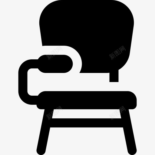 办公椅学院3有人坐图标svg_新图网 https://ixintu.com 办公椅 学院3 有人坐