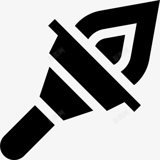 火炬万圣节66充满图标svg_新图网 https://ixintu.com 万圣节66 充满 火炬
