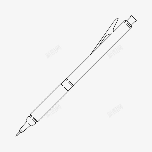 机械铅笔绘图笔绘图图标svg_新图网 https://ixintu.com 文具 机械铅笔 绘图 绘图笔