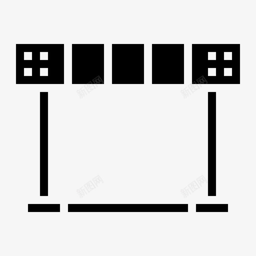 跨栏田径跑步图标svg_新图网 https://ixintu.com 田径 跑步 跑步实心图标 跨栏 运动