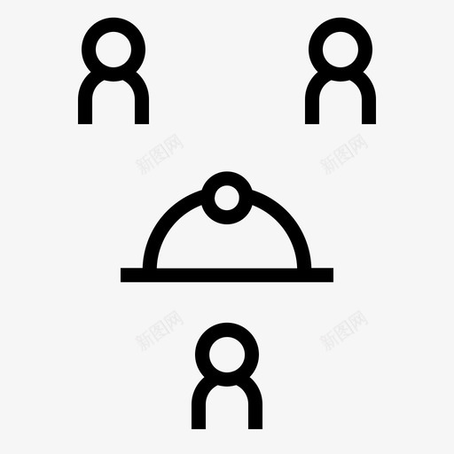 员工业务合作伙伴图标svg_新图网 https://ixintu.com 业务 业务全面发展 人员 合作伙伴 员工 团队