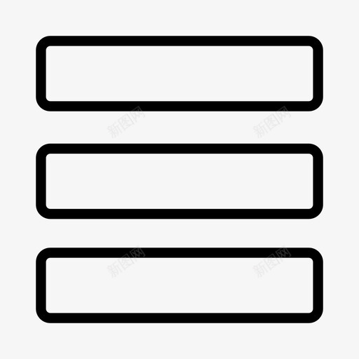 卡片列表卡片群组图标svg_新图网 https://ixintu.com 列表 卡片 卡片列表 应用程序界面 群组