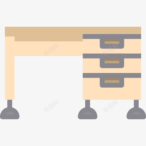 桌面办公用品6扁平图标svg_新图网 https://ixintu.com 办公用品6 扁平 桌面