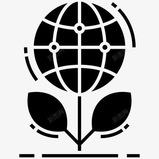生态保护生态社区保护图标svg_新图网 https://ixintu.com 与环境相关的字形图标 环境和生态 生态 生态保护 生态地球 社区保护