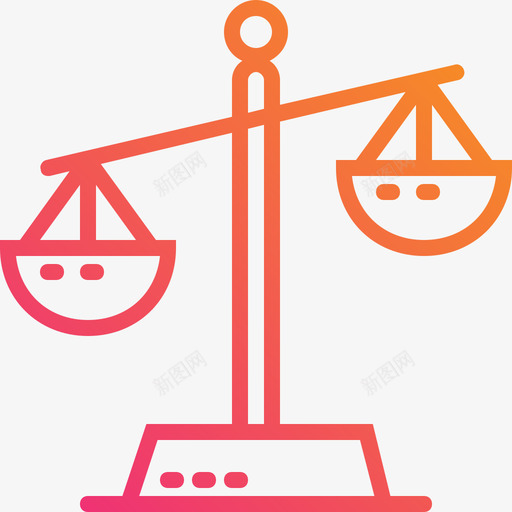 正义商业180度线性梯度图标svg_新图网 https://ixintu.com 商业180度 正义 线性梯度