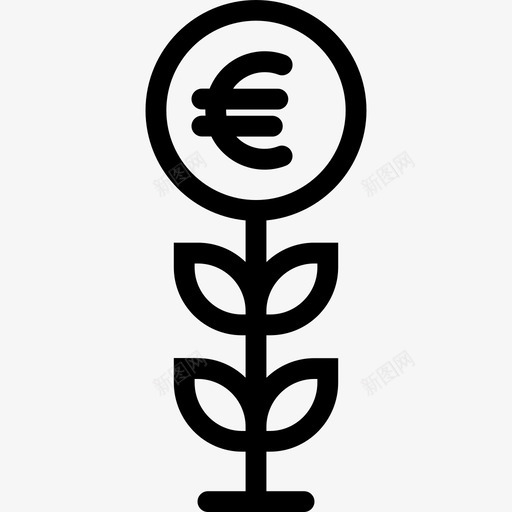 增长银行和金融17线性图标svg_新图网 https://ixintu.com 增长 线性 银行和金融17