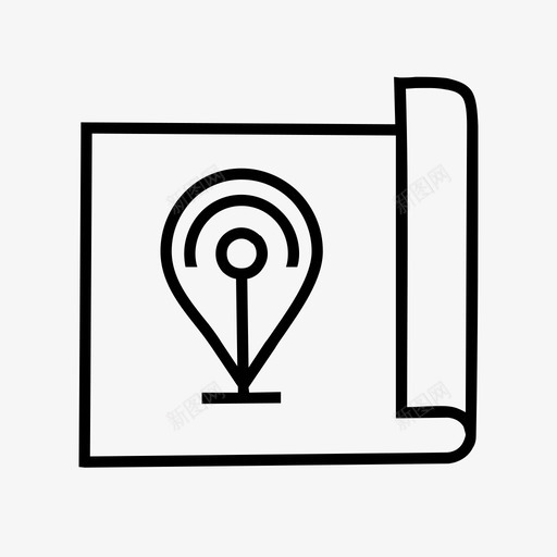 引脚地图位置地图点图标svg_新图网 https://ixintu.com 地图位置 地图和标志 地图指针 地图点 引脚